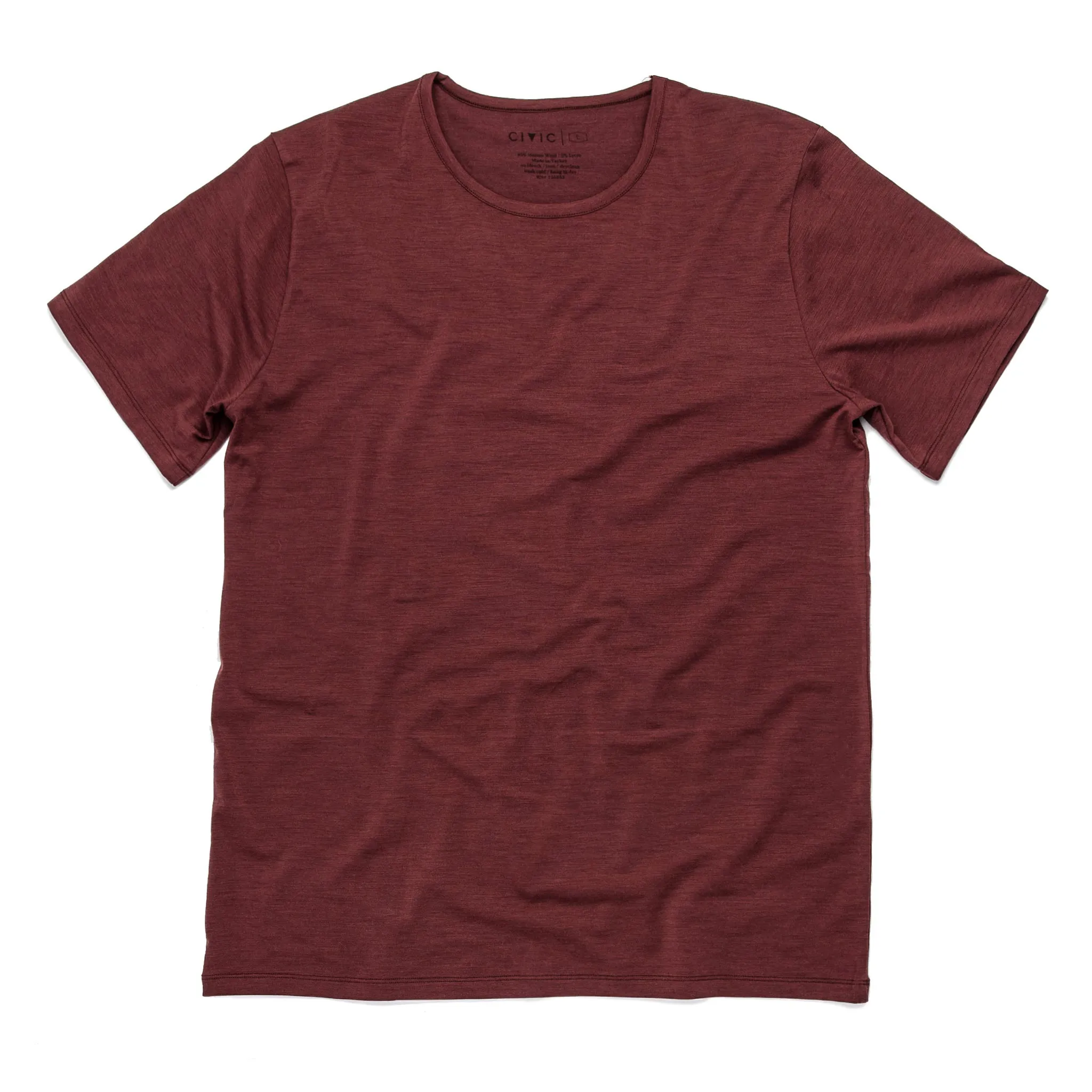 The Antoni Tee in Heather Brick