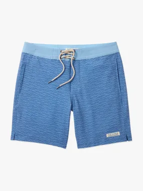 The Nautilus Boardshort | Blue Waves