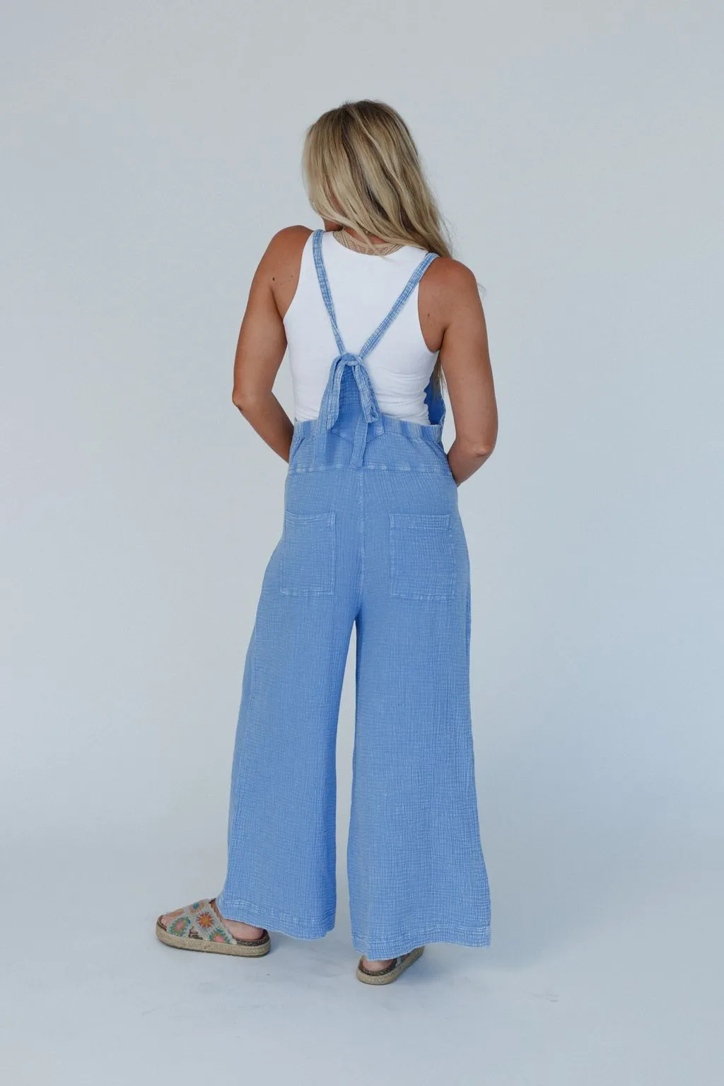 The Nest Coast To Coast Jumpsuit - Blue