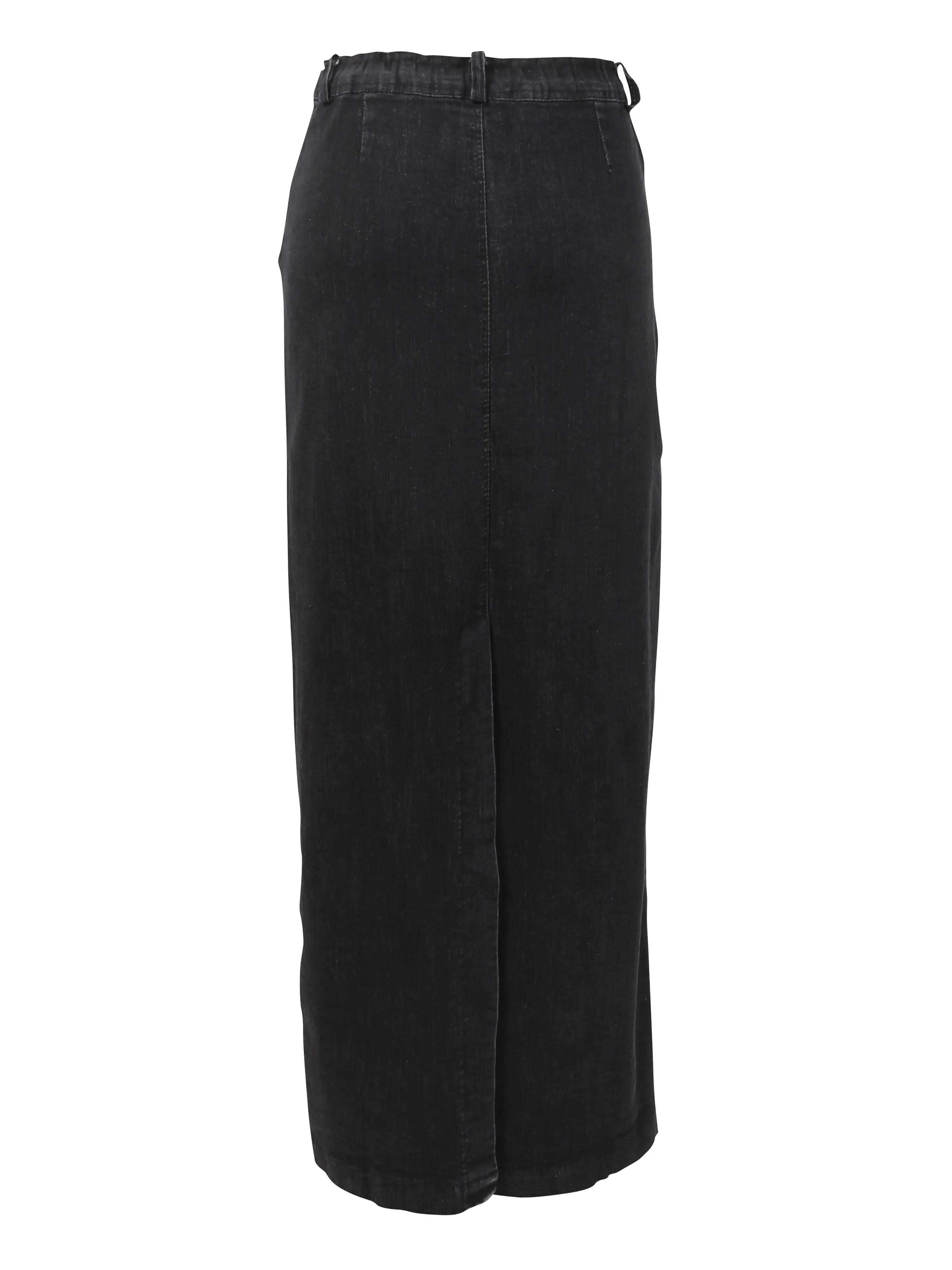 TRISHA denim skirt - Black Denim