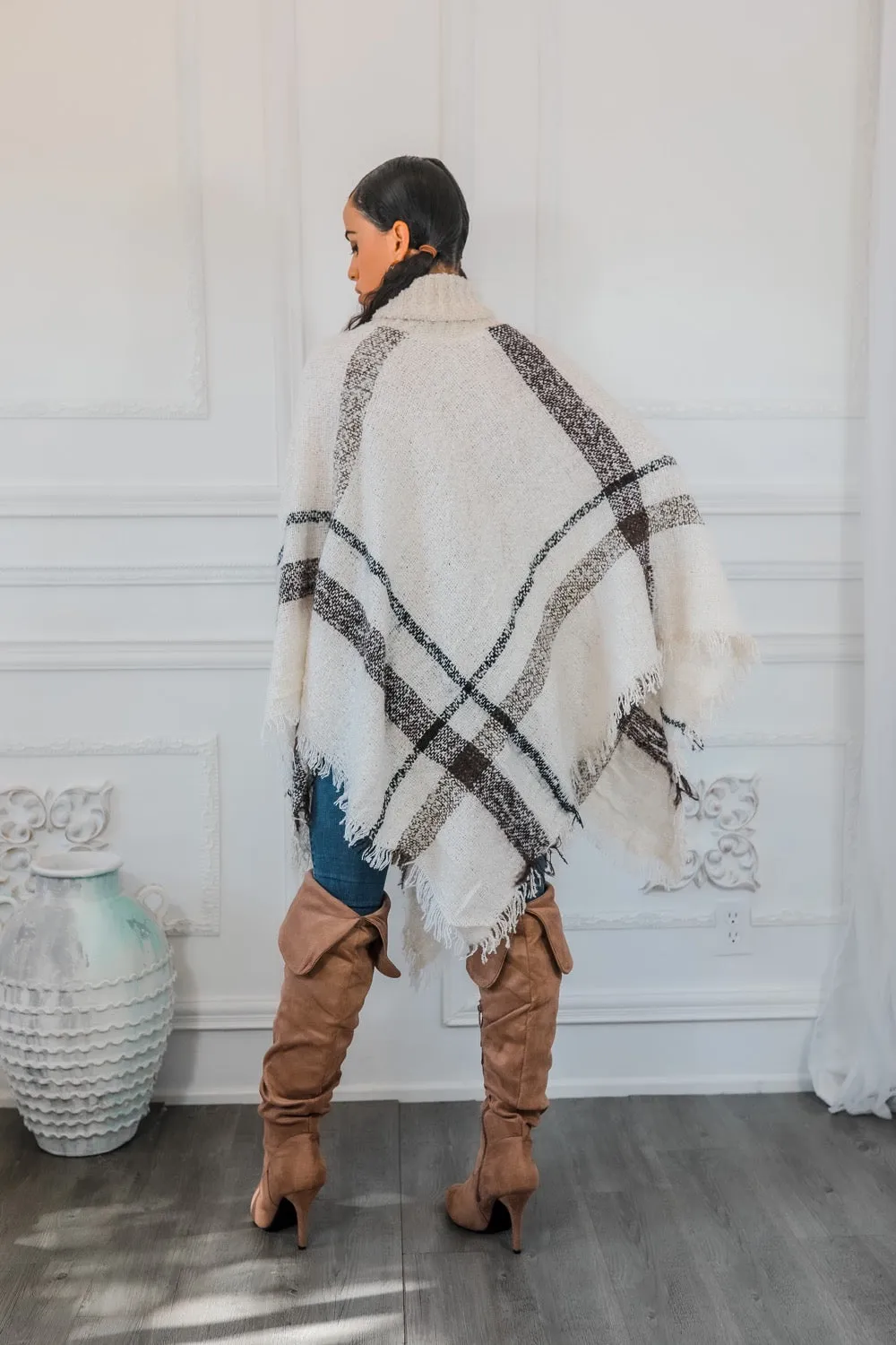 Two Ways Turtleneck Poncho