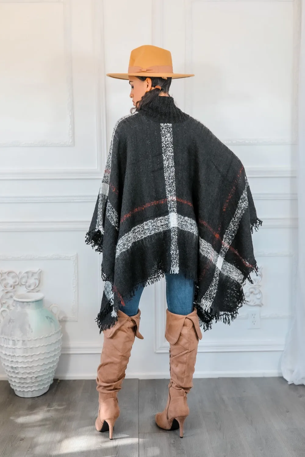 Two Ways Turtleneck Poncho