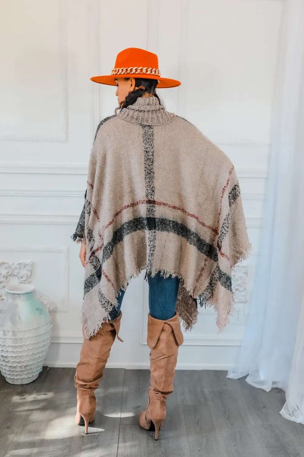 Two Ways Turtleneck Poncho