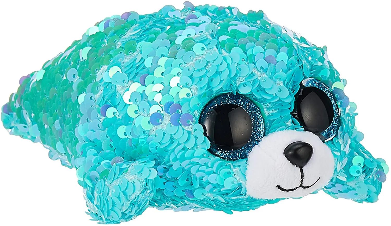 Ty - Beanie Boos Stuffed Animal - Flippables Wave Aqua Seal Plush toy