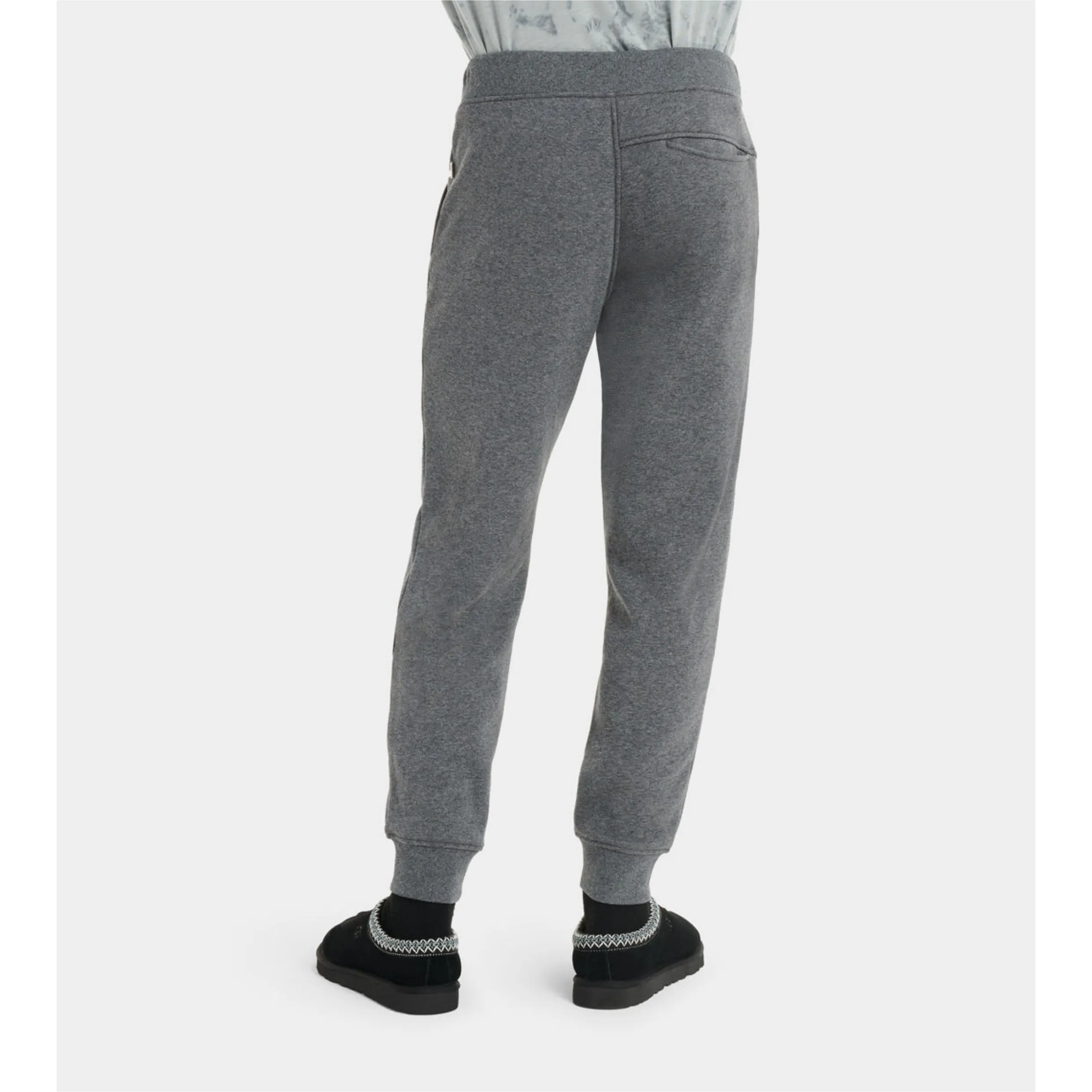 UGG Hank Super Soft Loungewear Joggers Fully Fleeced Lining - Charcoal Heather