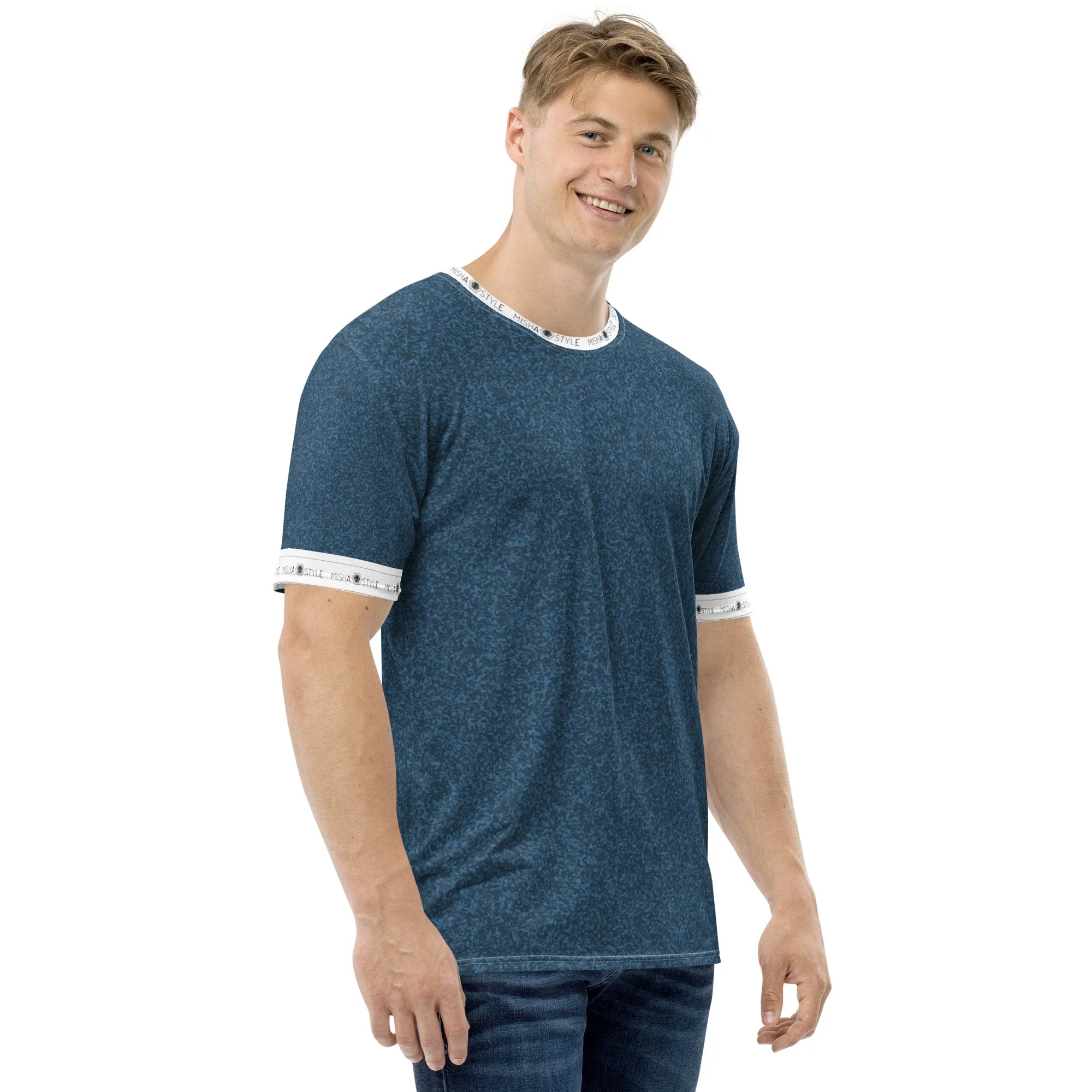 Unique Air Japanese Indigo Men T-Shirt