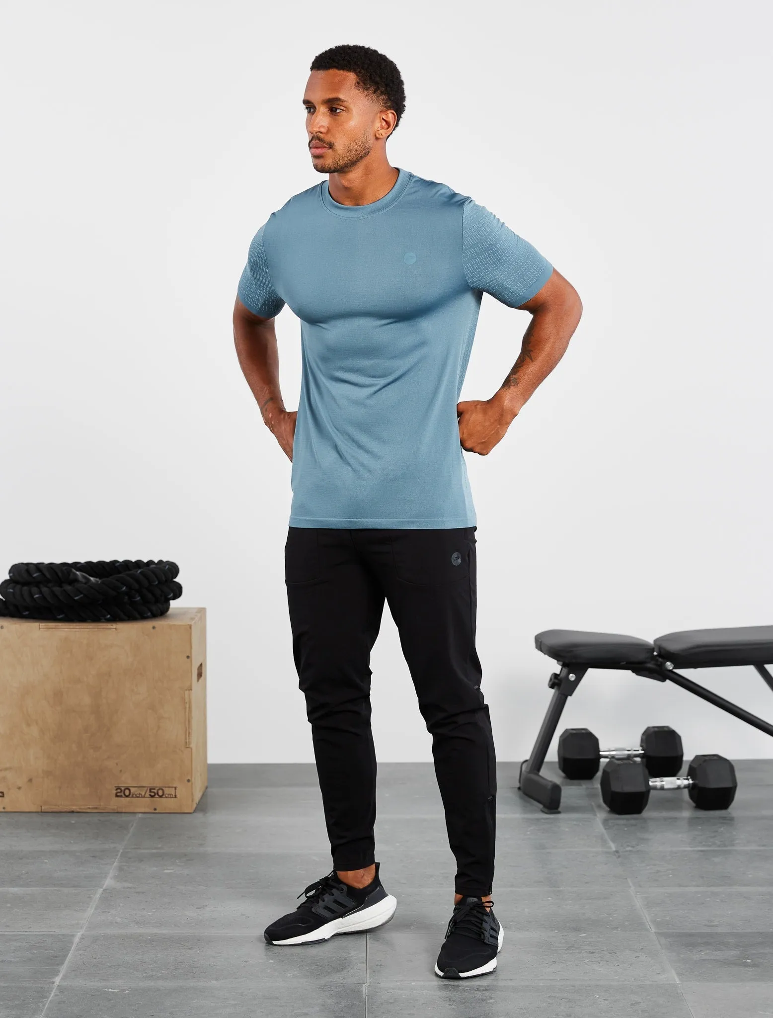 Utility Seamless T-Shirt - Blue