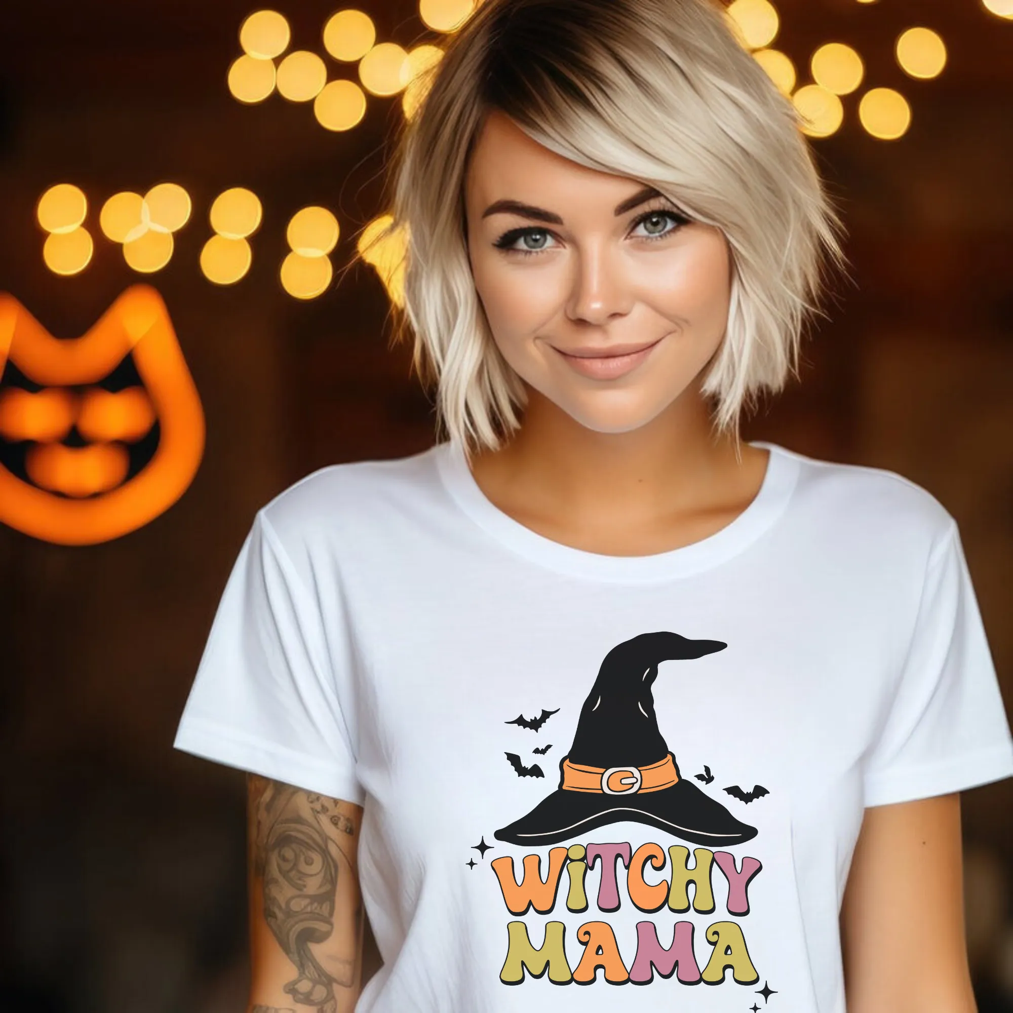 Witchy Mama Halloween Shirt