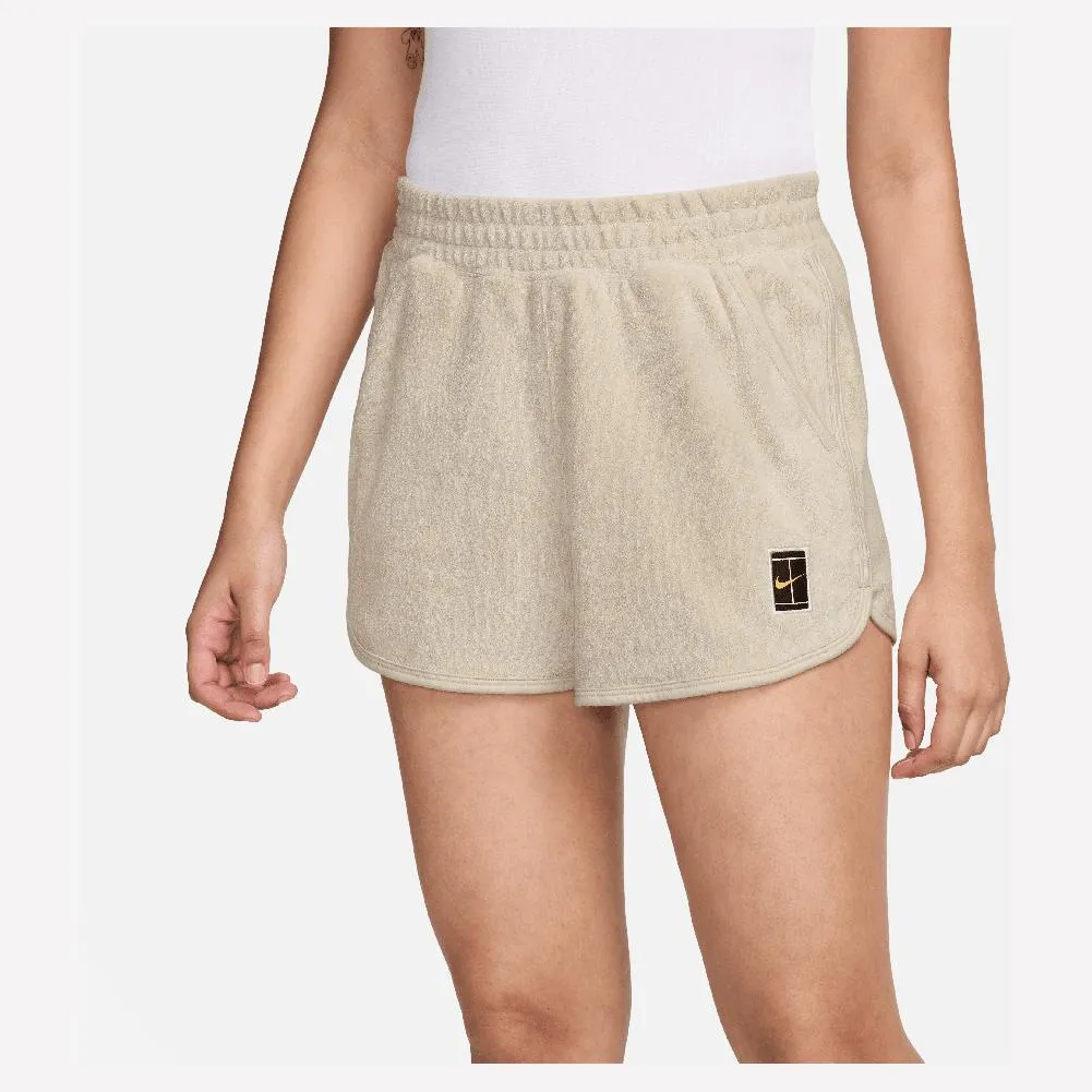 Women`s Court Heritage Mid-Rise French Terry Tennis Shorts