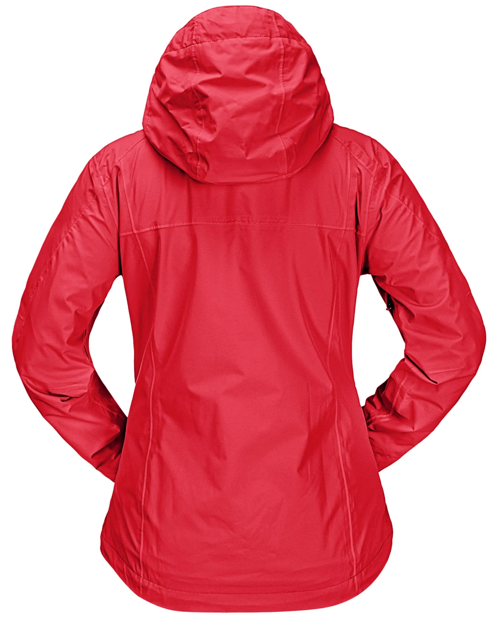 Women's Packable Rain Jacket with 4 Pockets: 1.10 lbs 10000mm W/P index 10000 Level Breathable